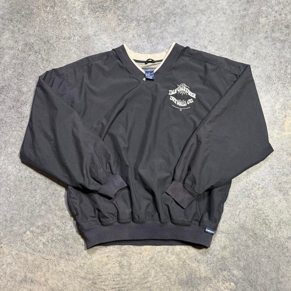 American-vintage Men's Black and Grey Jacket